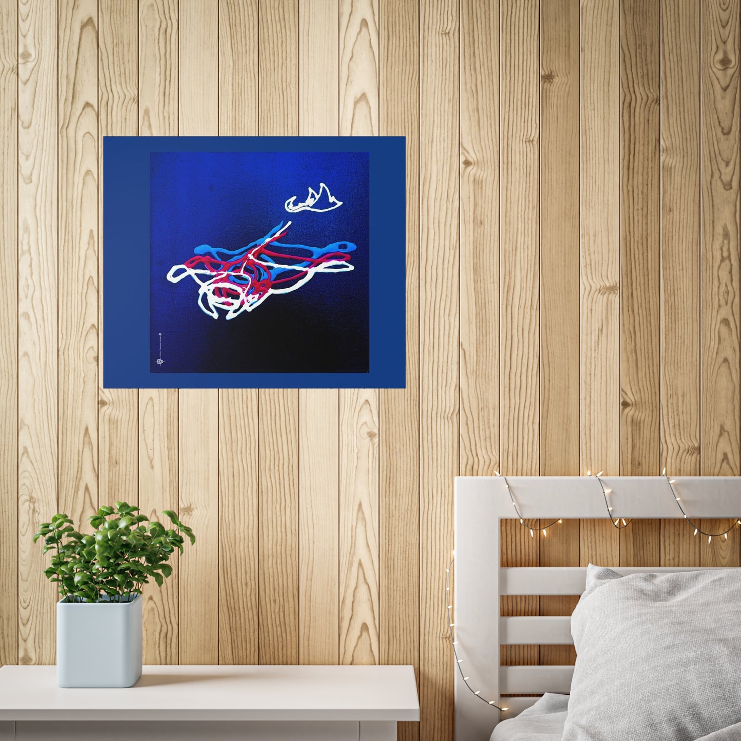 Manta-ray Family / LIFE UPHOLDERS - Ocean conservation art exhibition 2022 by Victor Dreams Holder