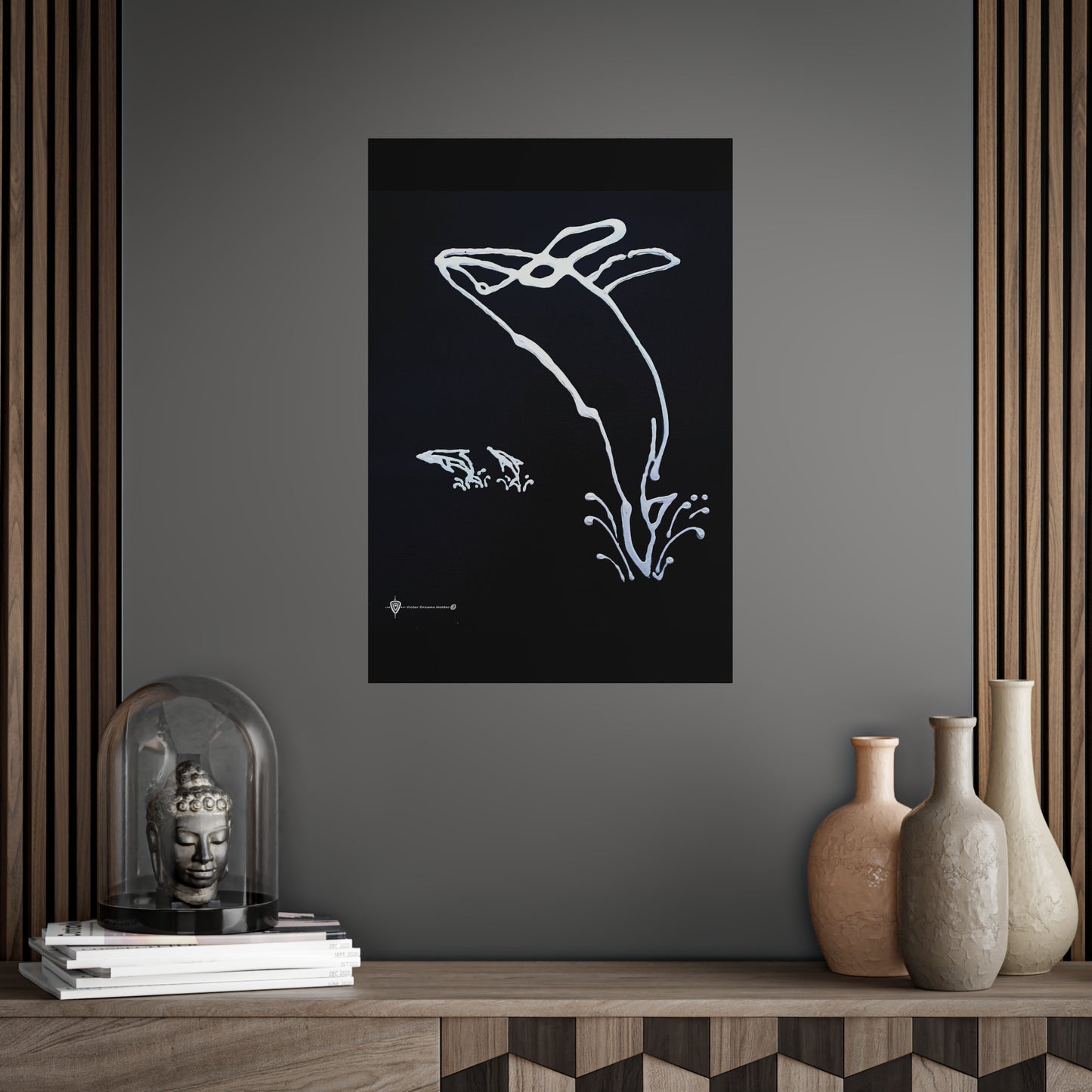JUMP-1 / LIFE UPHOLDERS - Ocean conservation art exhibition 2022 by Victor Dreams Holder
