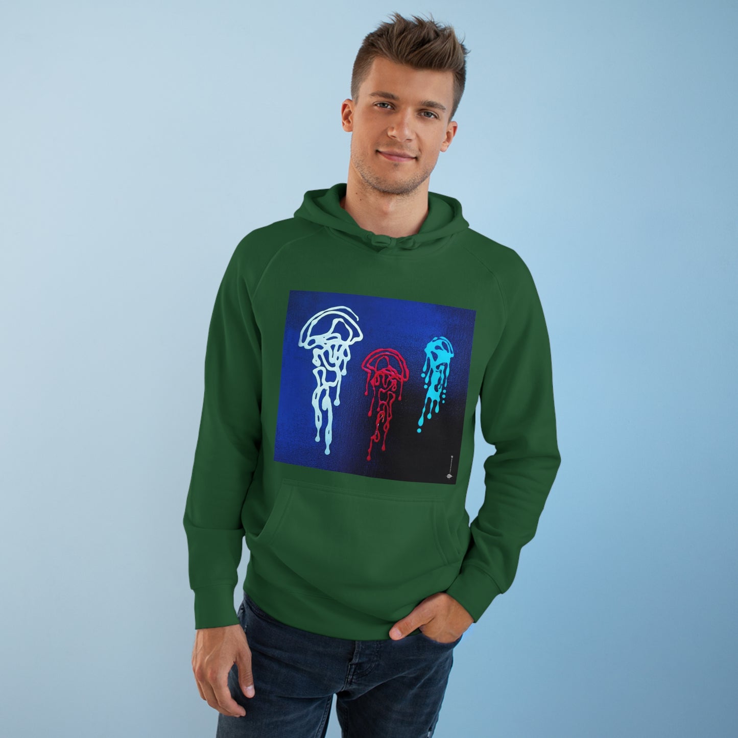 Jellyfish Family / Ocean conservation art / Life Upholders 2022 - 2023