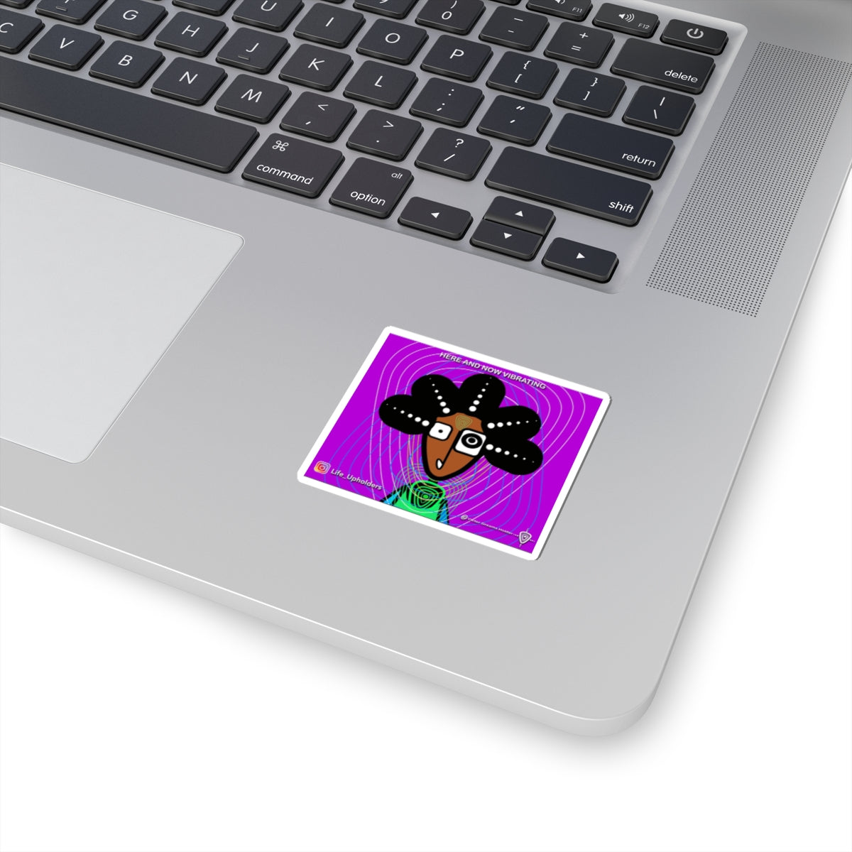 HERE and NOW VIBRATING / STICKERS - VIBRANT BEINGS collection series #1