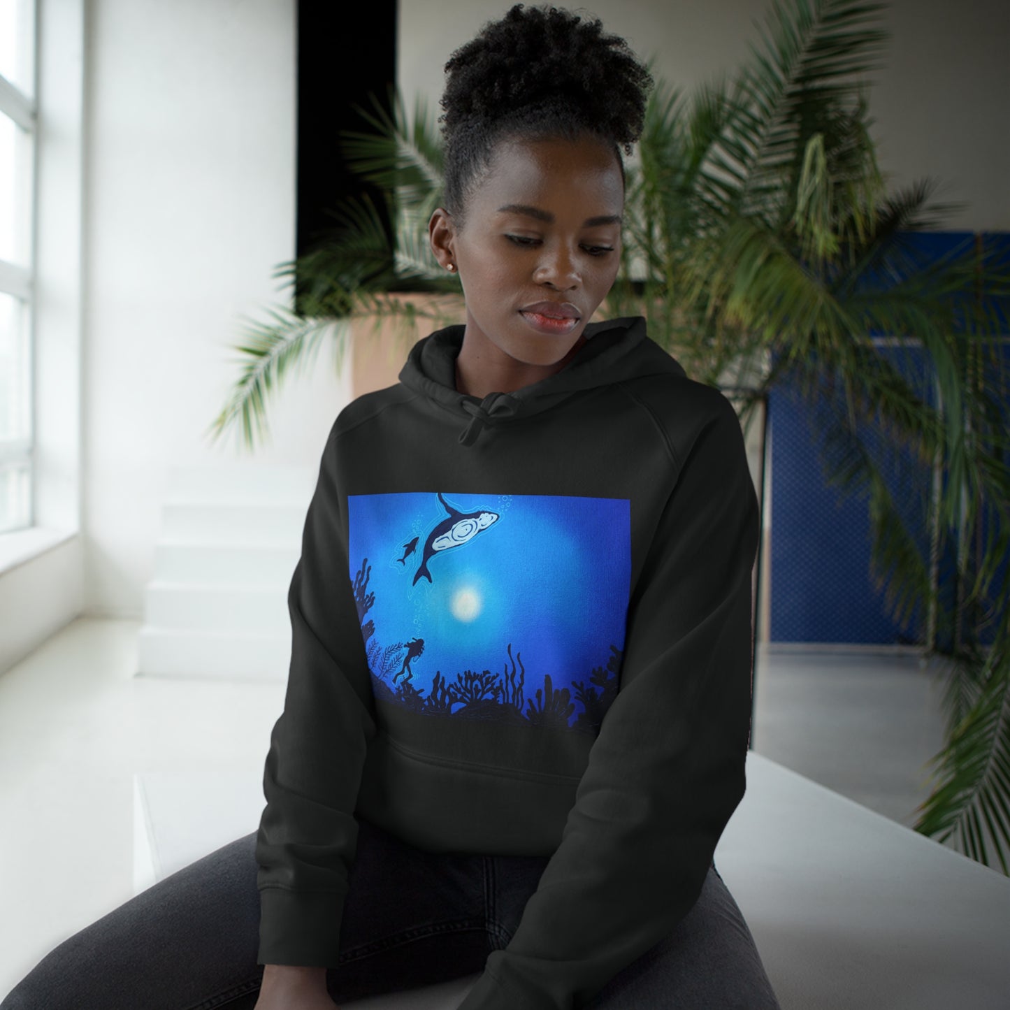 DEEP BLUE-1 / Ocean conservation art /  Life Upholders 2022-2023