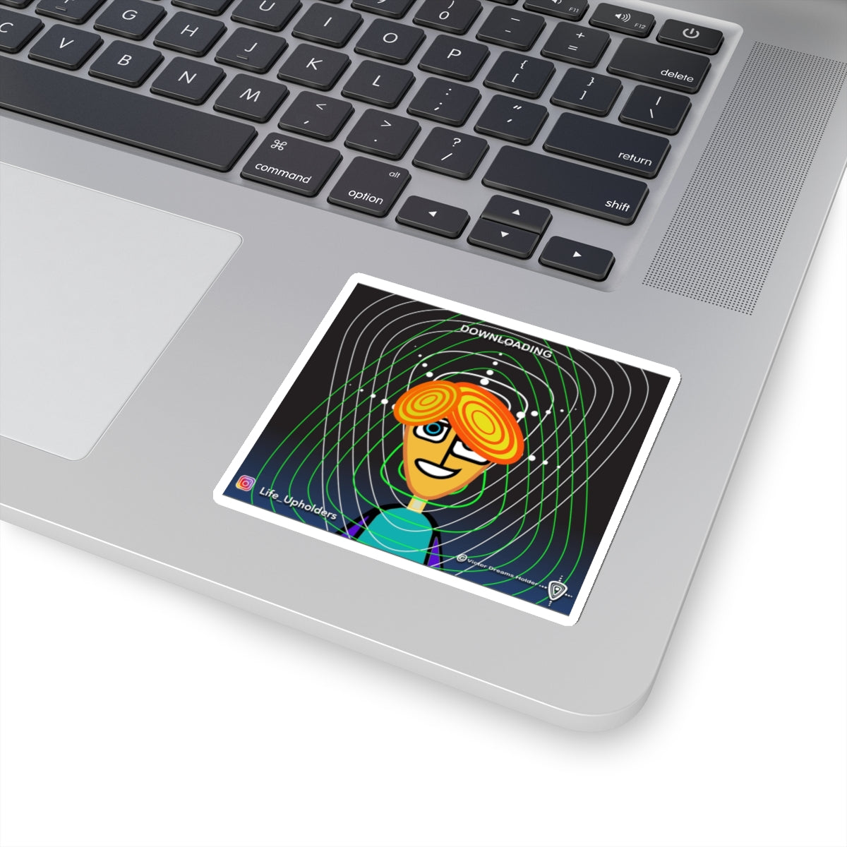 Downloading / STICKERS - VIBRANT BEINGS collection series #1