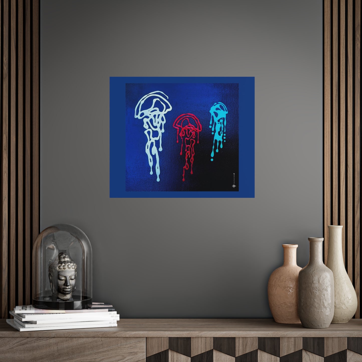JELLY FISH / LIFE UPHOLDERS - Ocean conservation art exhibition 2022 by Victor Dreams Holder