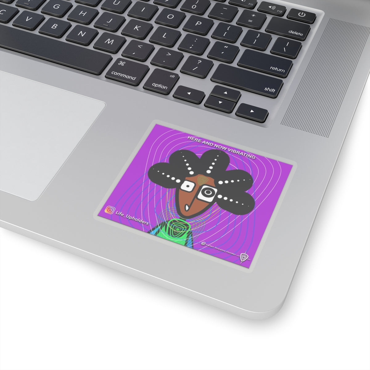 HERE and NOW VIBRATING / STICKERS - VIBRANT BEINGS collection series #1