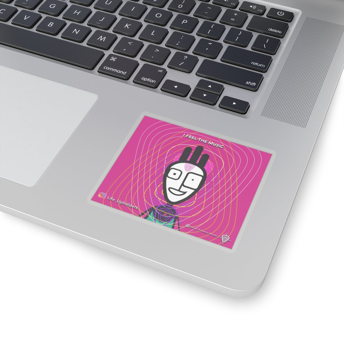 I Feel the Music/ STICKERS - VIBRANT BEINGS collection series #1