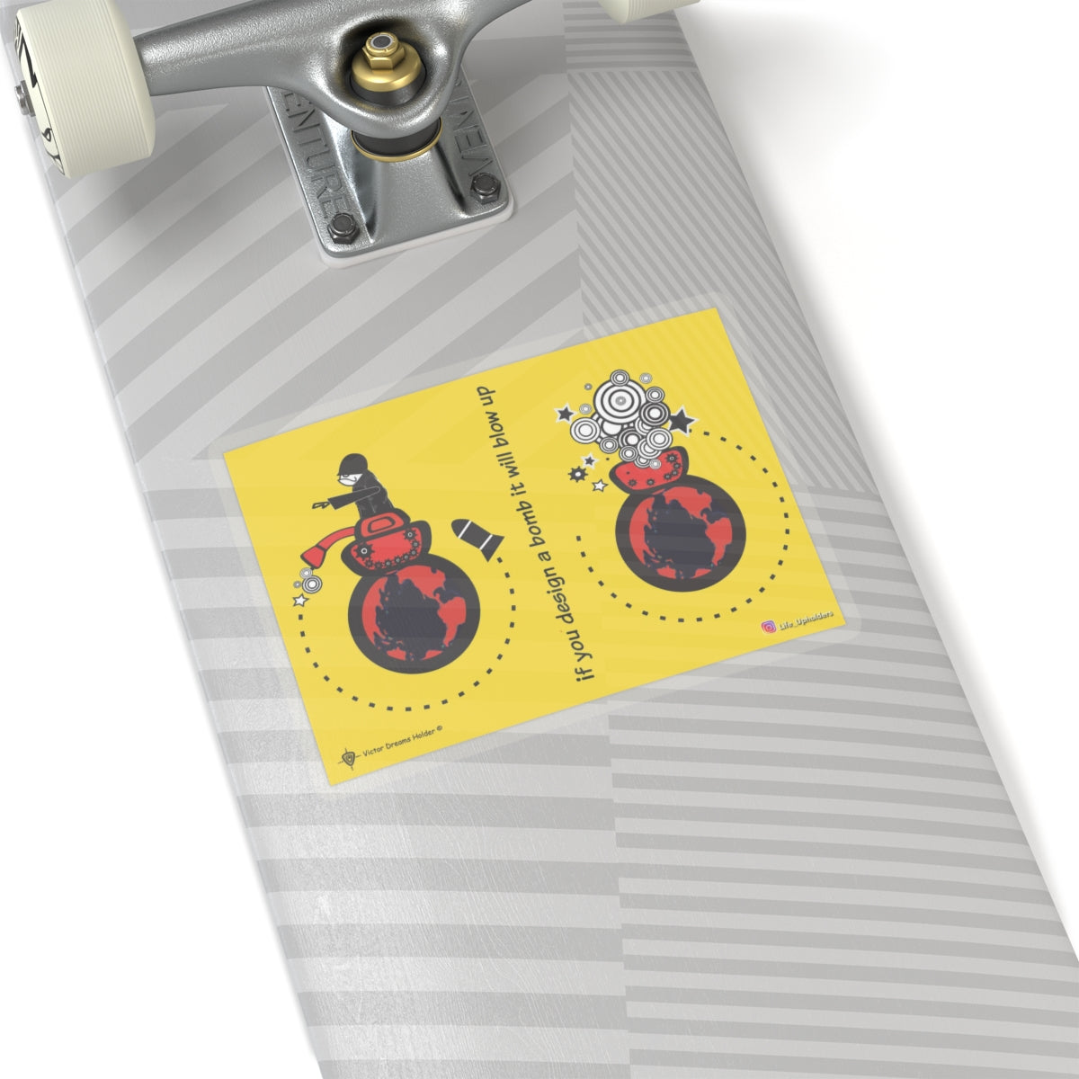 If you design a bomb / Stickers comics collection series / English