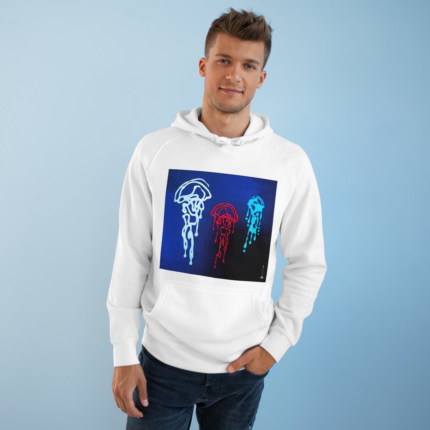 Jellyfish Family / Ocean conservation art / Life Upholders 2022 - 2023