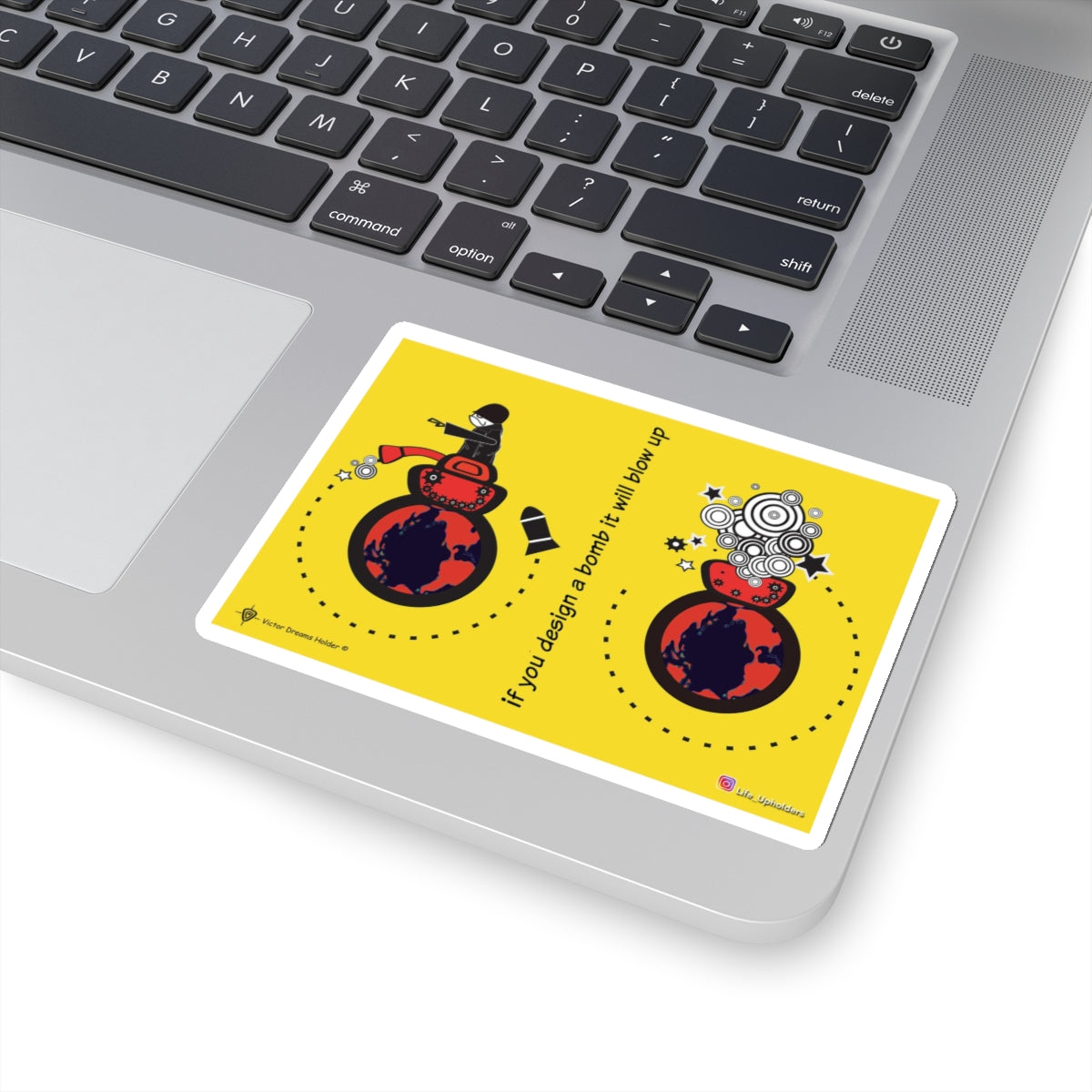 If you design a bomb / Stickers comics collection series / English