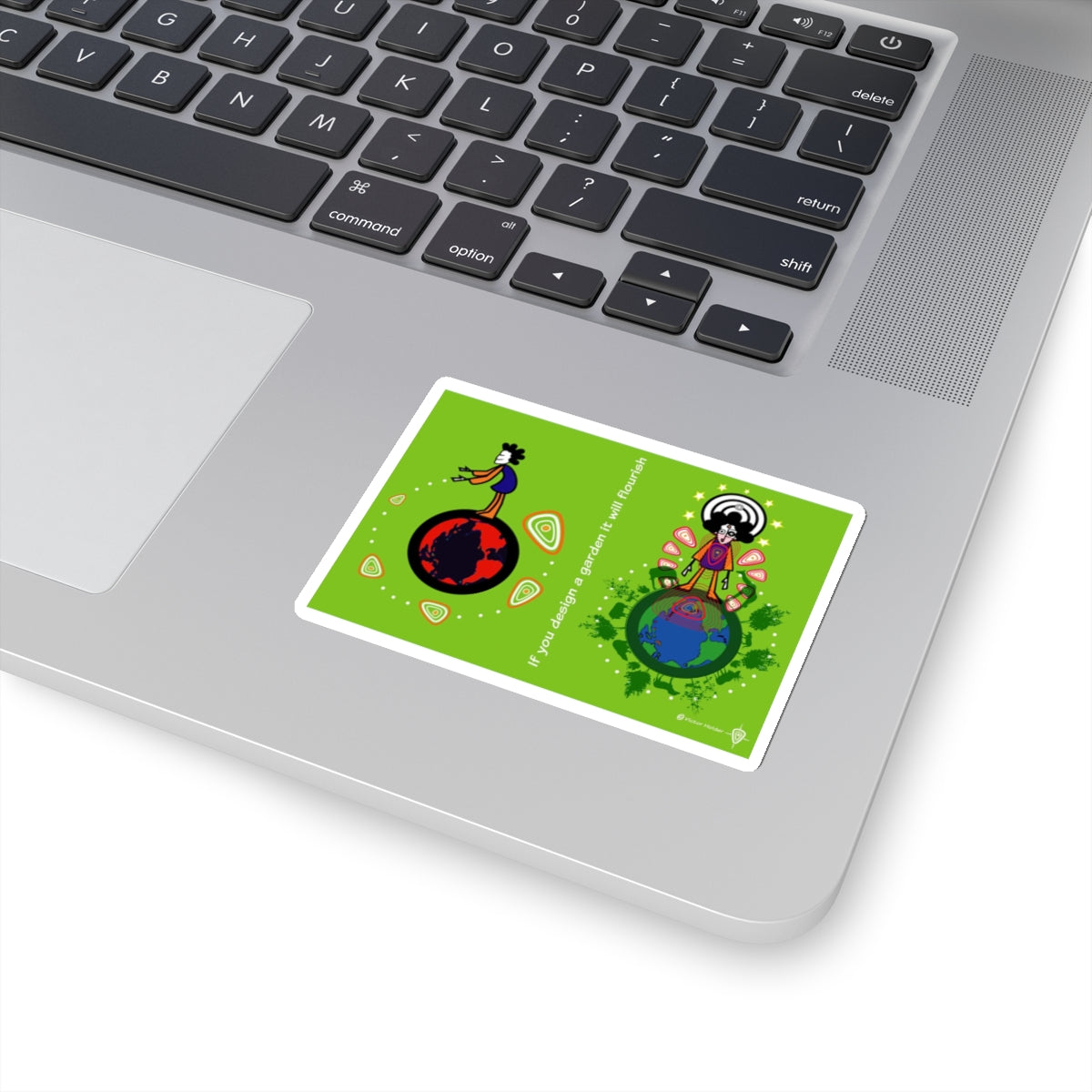 If you design a Garden it will Flourish  / Stickers comics collection series / English