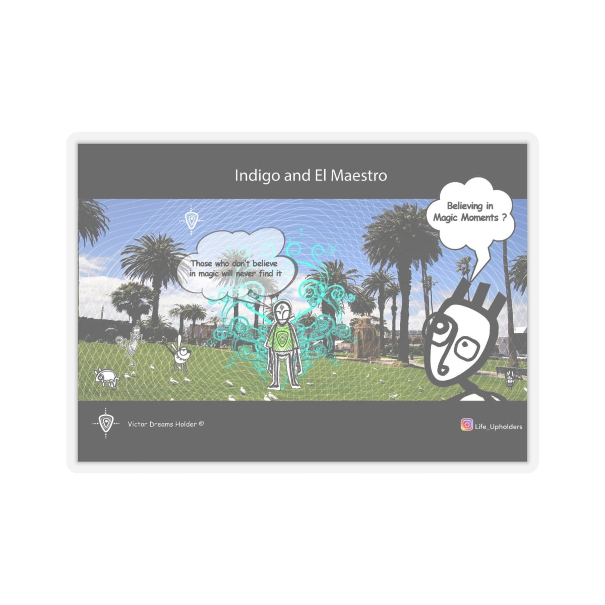 Believing in Magic / Stickers comics collection series / English