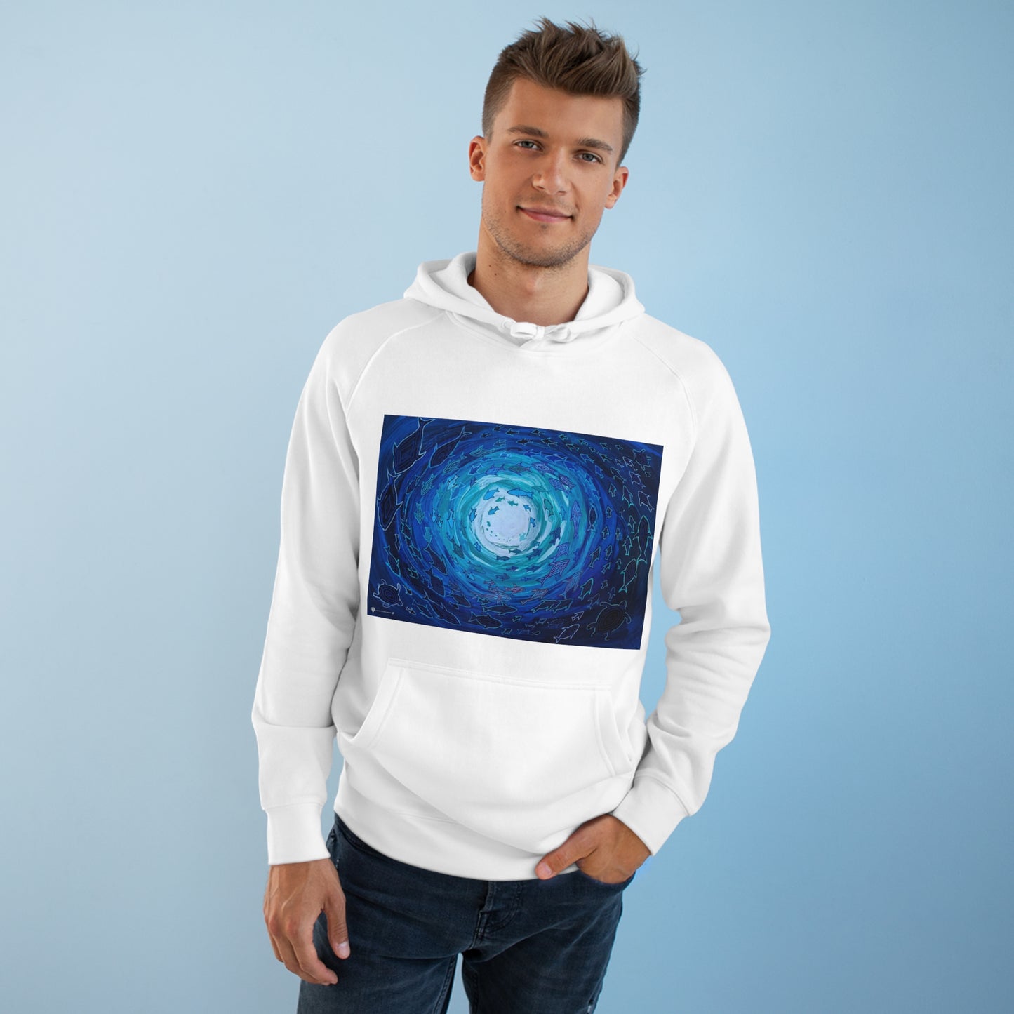 School of fishes Frequencies / Ocean conservation art / Life Upholders 2022 - 2023