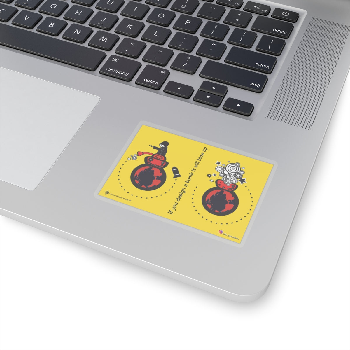 If you design a bomb / Stickers comics collection series / English