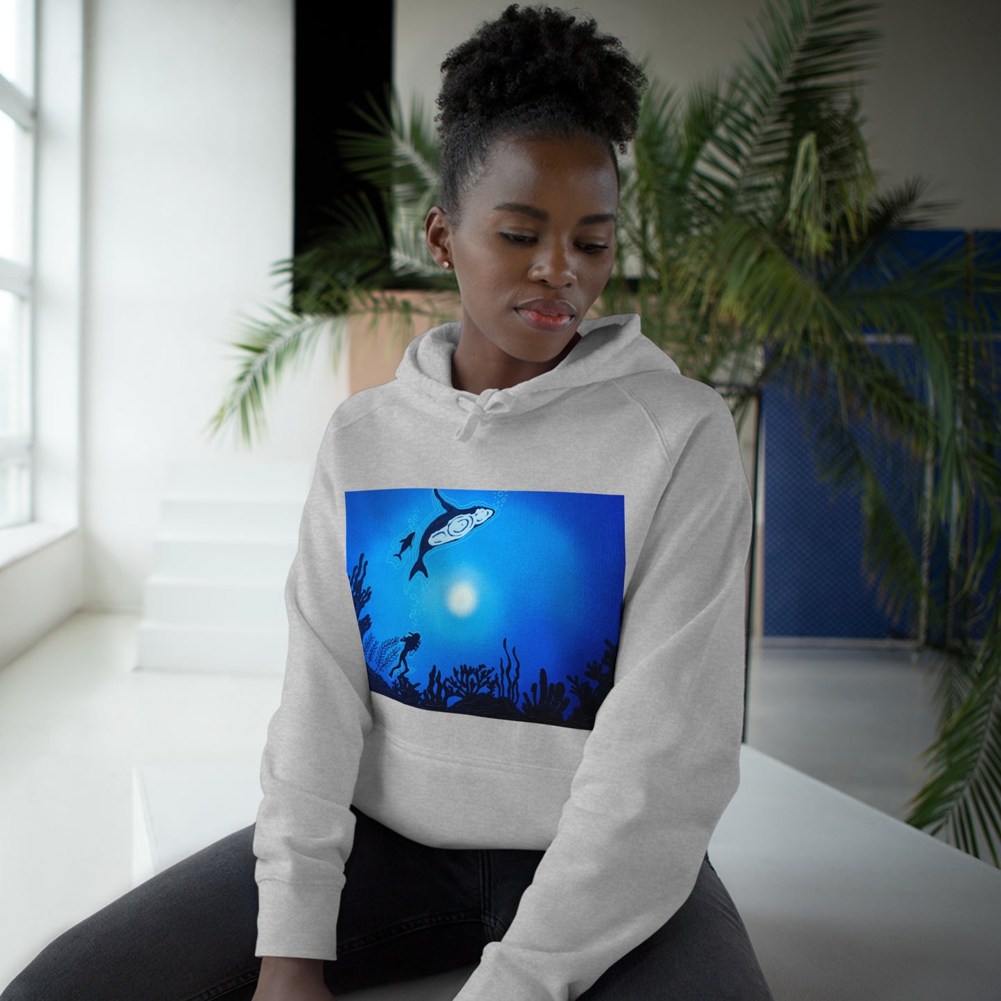 DEEP BLUE-1 / Ocean conservation art /  Life Upholders 2022-2023