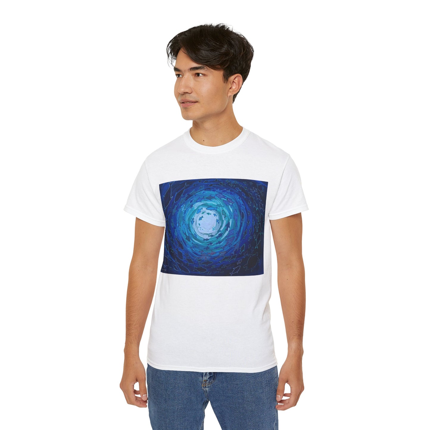 School of fishes Frequencies / Ocean conservation art / Life Upholders 2022 - 2023