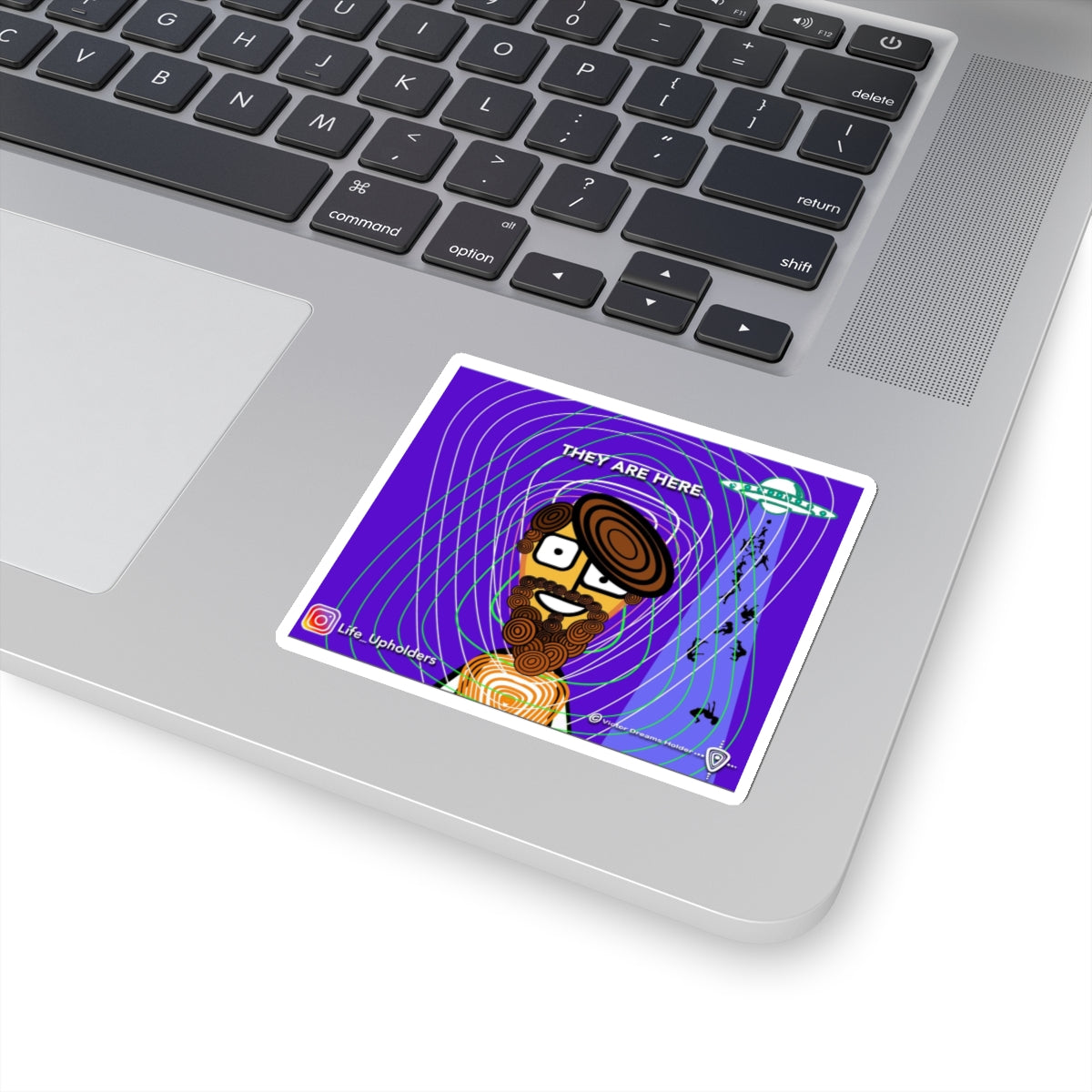 They are Here / STICKERS - VIBRANT BEINGS collection series #1