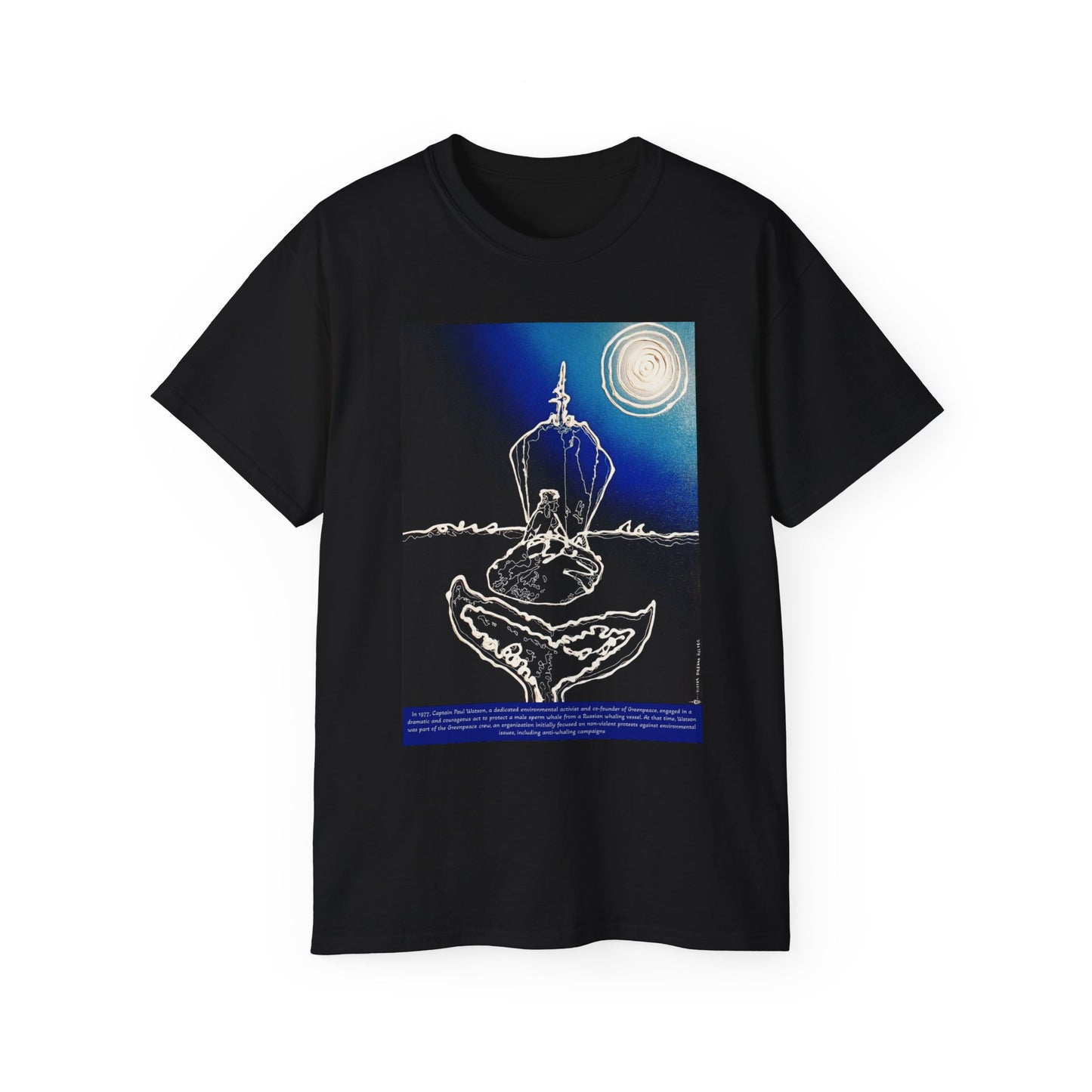 The Whale the Speared Paul Watson's life / Ocean conservation art / Life Upholders 2022 - 2023