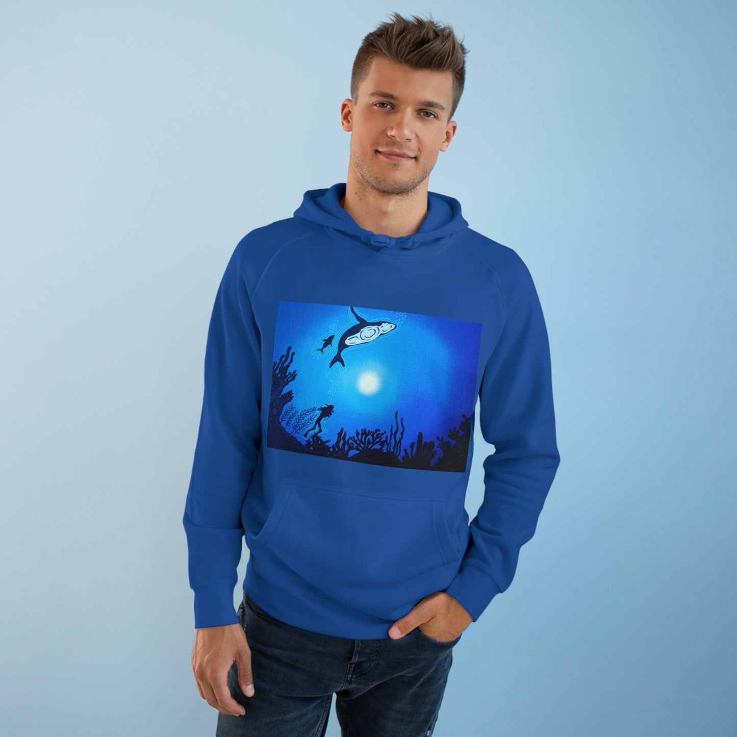 DEEP BLUE-1 / Ocean conservation art /  Life Upholders 2022-2023
