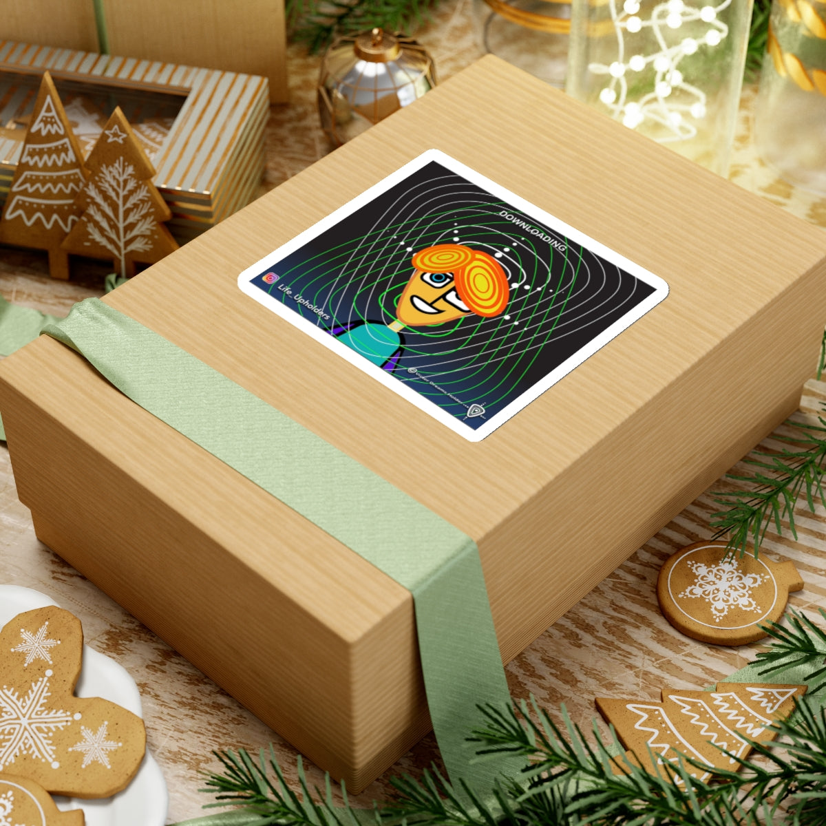 Downloading / STICKERS - VIBRANT BEINGS collection series #1