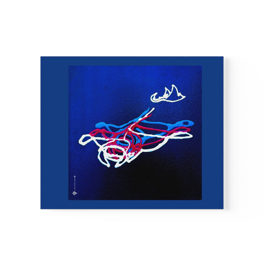 Manta-ray Family / LIFE UPHOLDERS - Ocean conservation art exhibition 2022 by Victor Dreams Holder