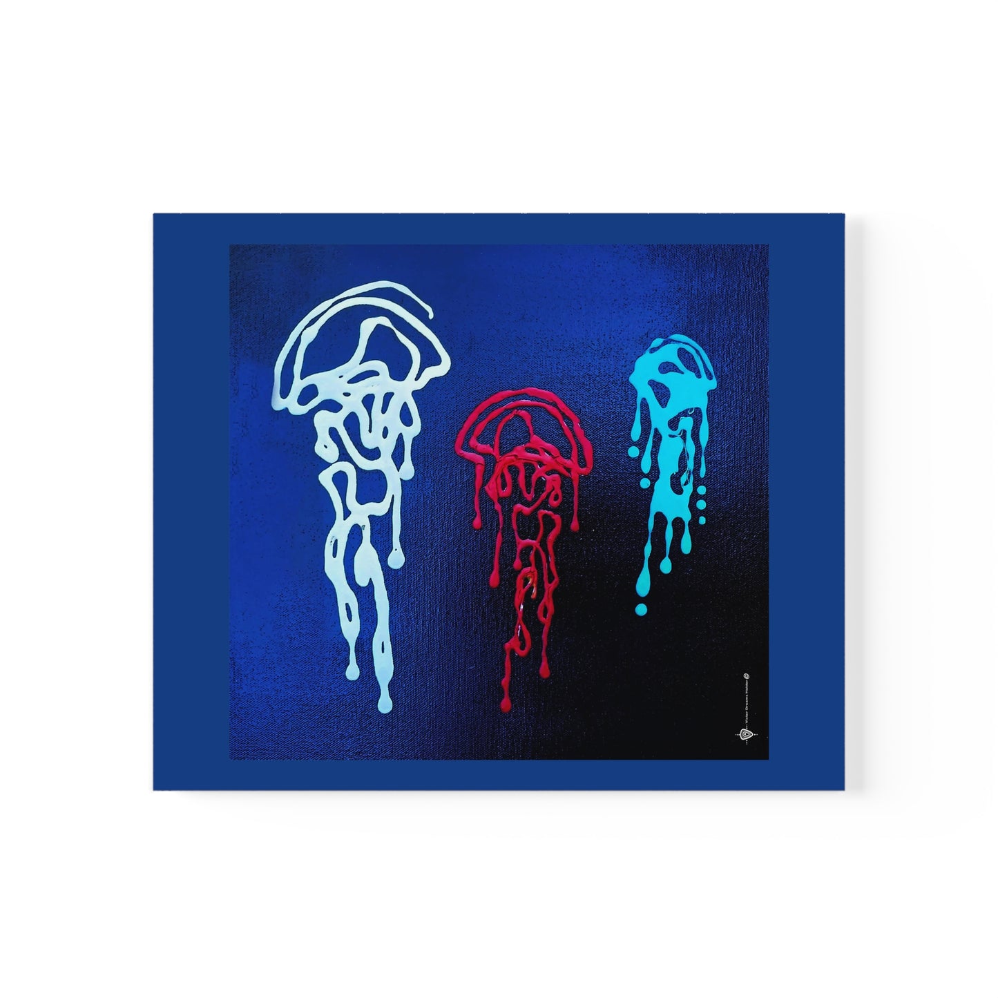 JELLY FISH / LIFE UPHOLDERS - Ocean conservation art exhibition 2022 by Victor Dreams Holder