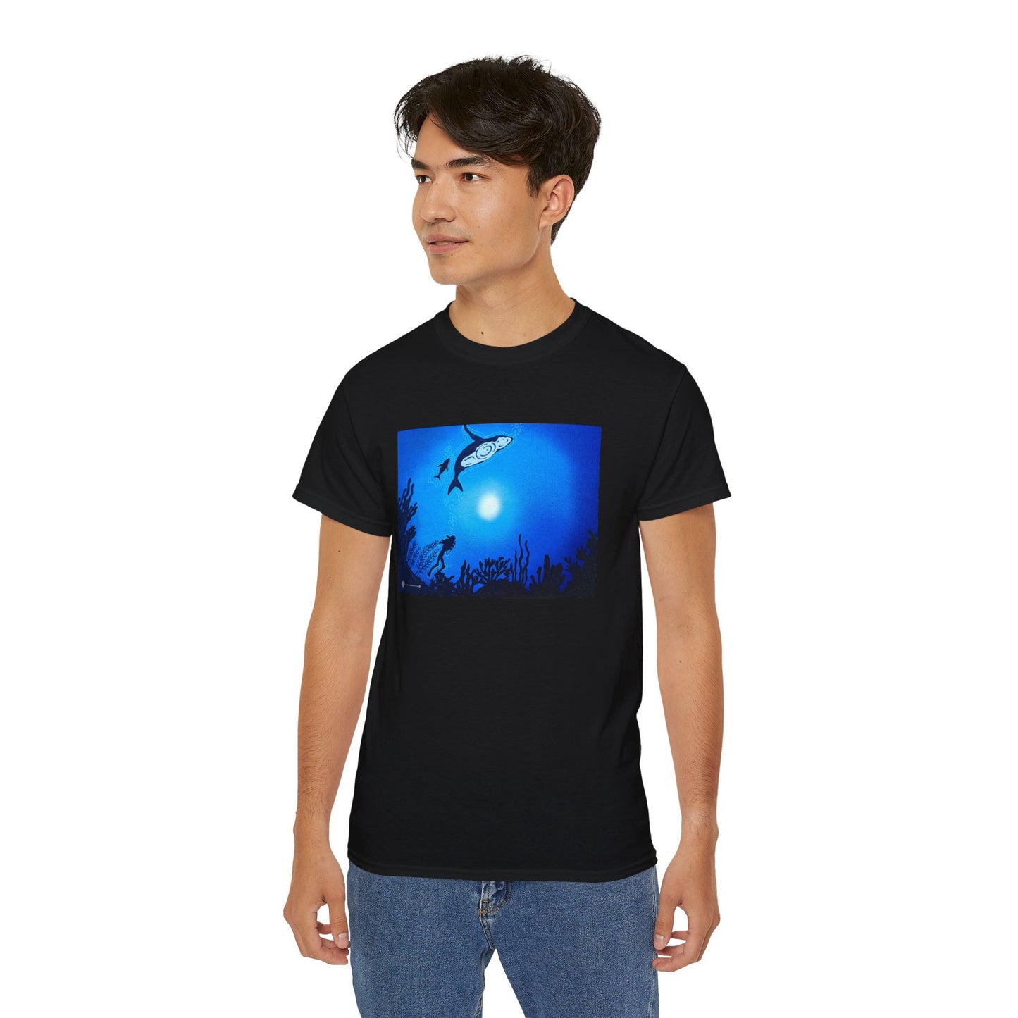 DEEP BLUE-1/ Ocean conservation art / Life Upholders 2022 - 2023