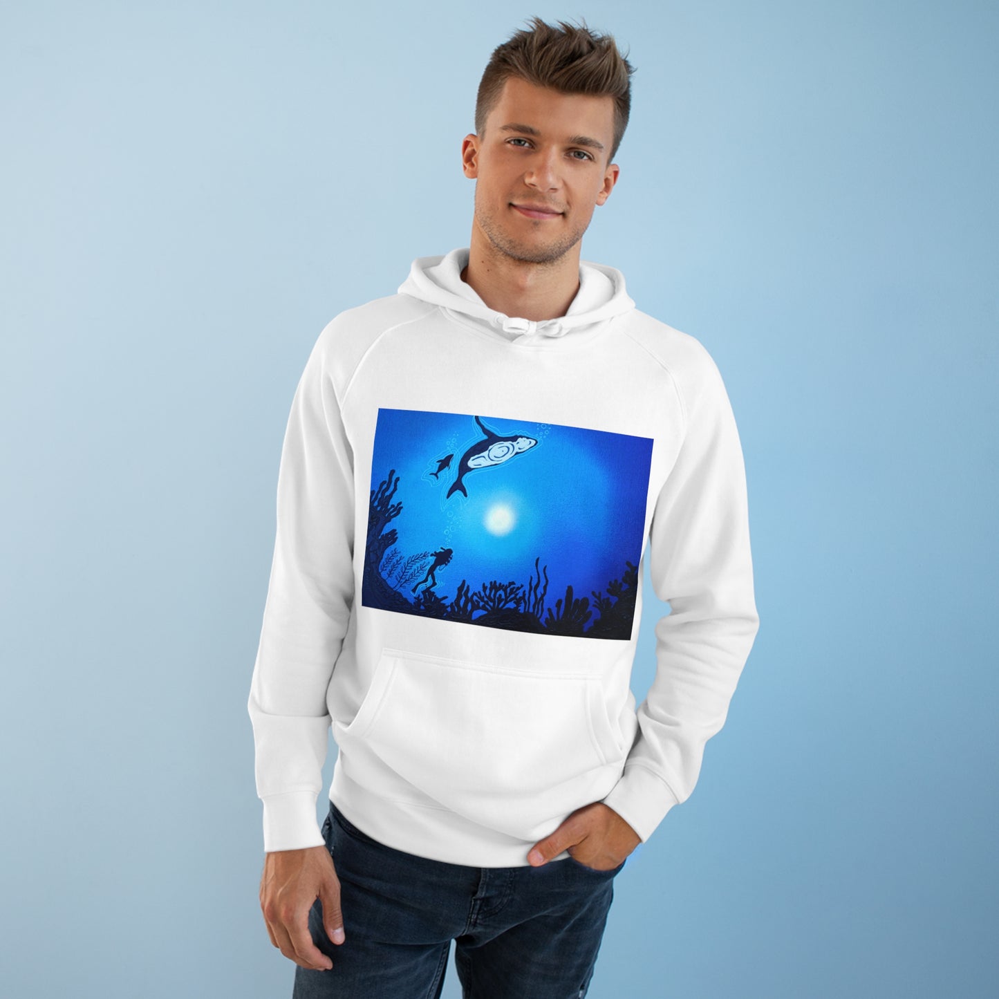 DEEP BLUE-1 / Ocean conservation art /  Life Upholders 2022-2023