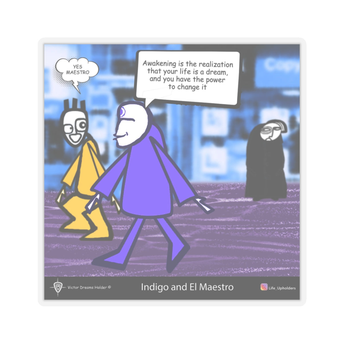 AWAKENING / Stickers comics collection series / English