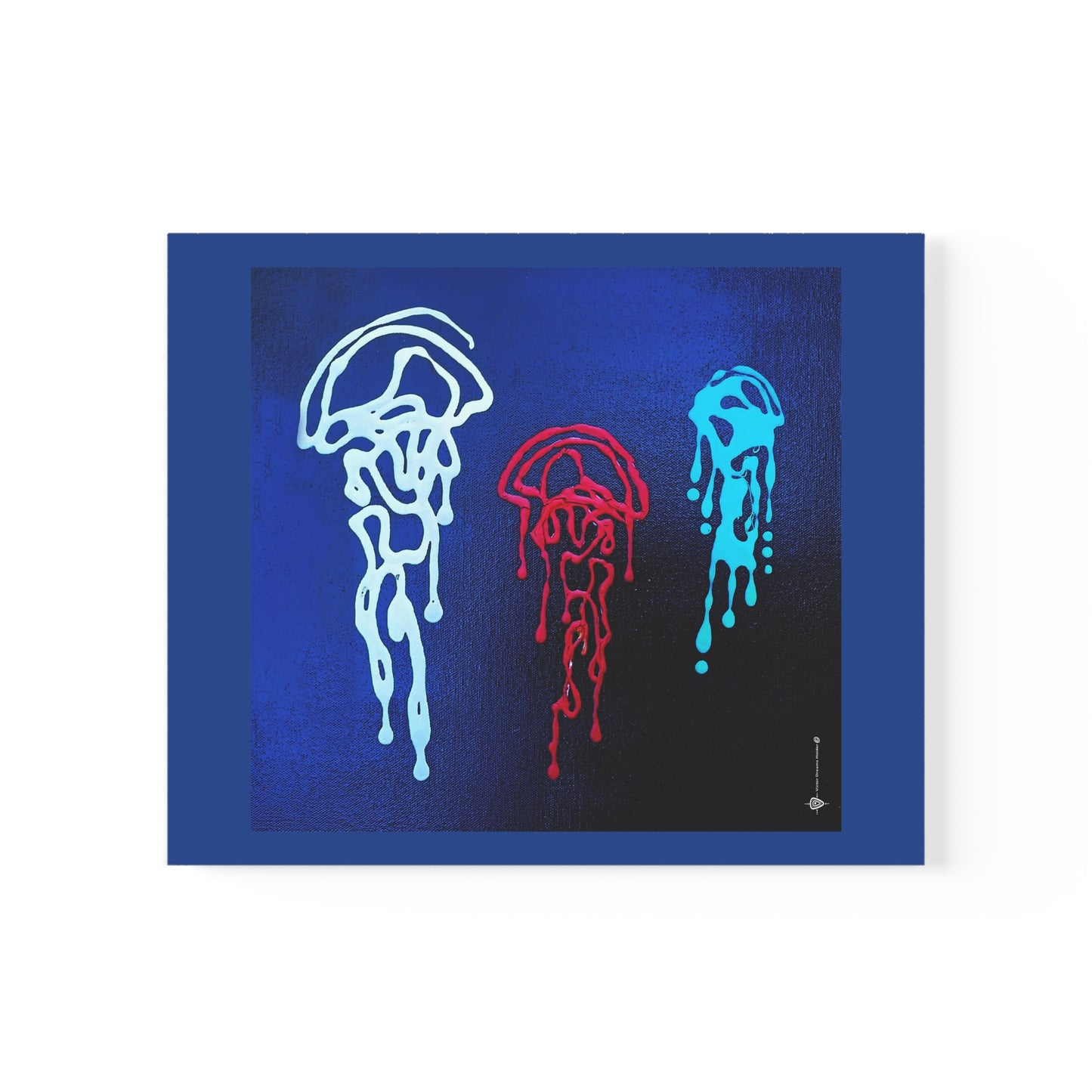 JELLY FISH / LIFE UPHOLDERS - Ocean conservation art exhibition 2022 by Victor Dreams Holder