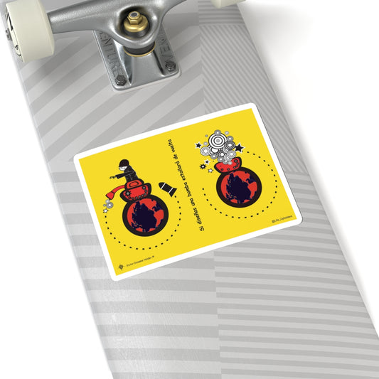 Si Diseñas una Bomba Estallará de Vuelta / Stickers comics collection series / Español
