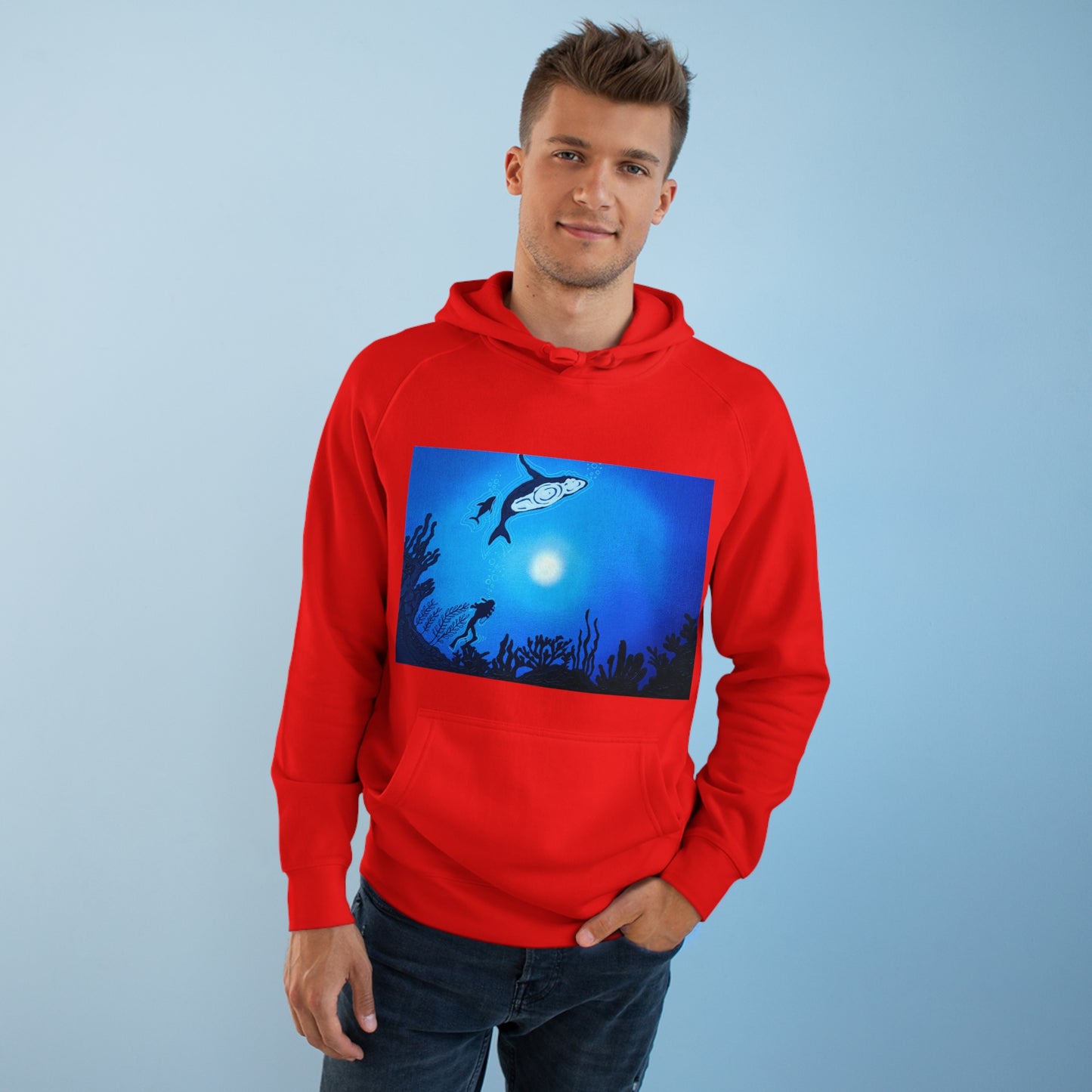 DEEP BLUE-1 / Ocean conservation art /  Life Upholders 2022-2023