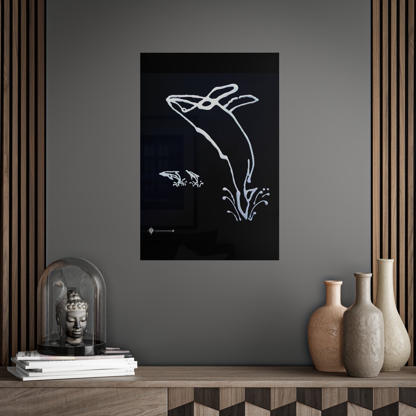 JUMP-1 / LIFE UPHOLDERS - Ocean conservation art exhibition 2022 by Victor Dreams Holder