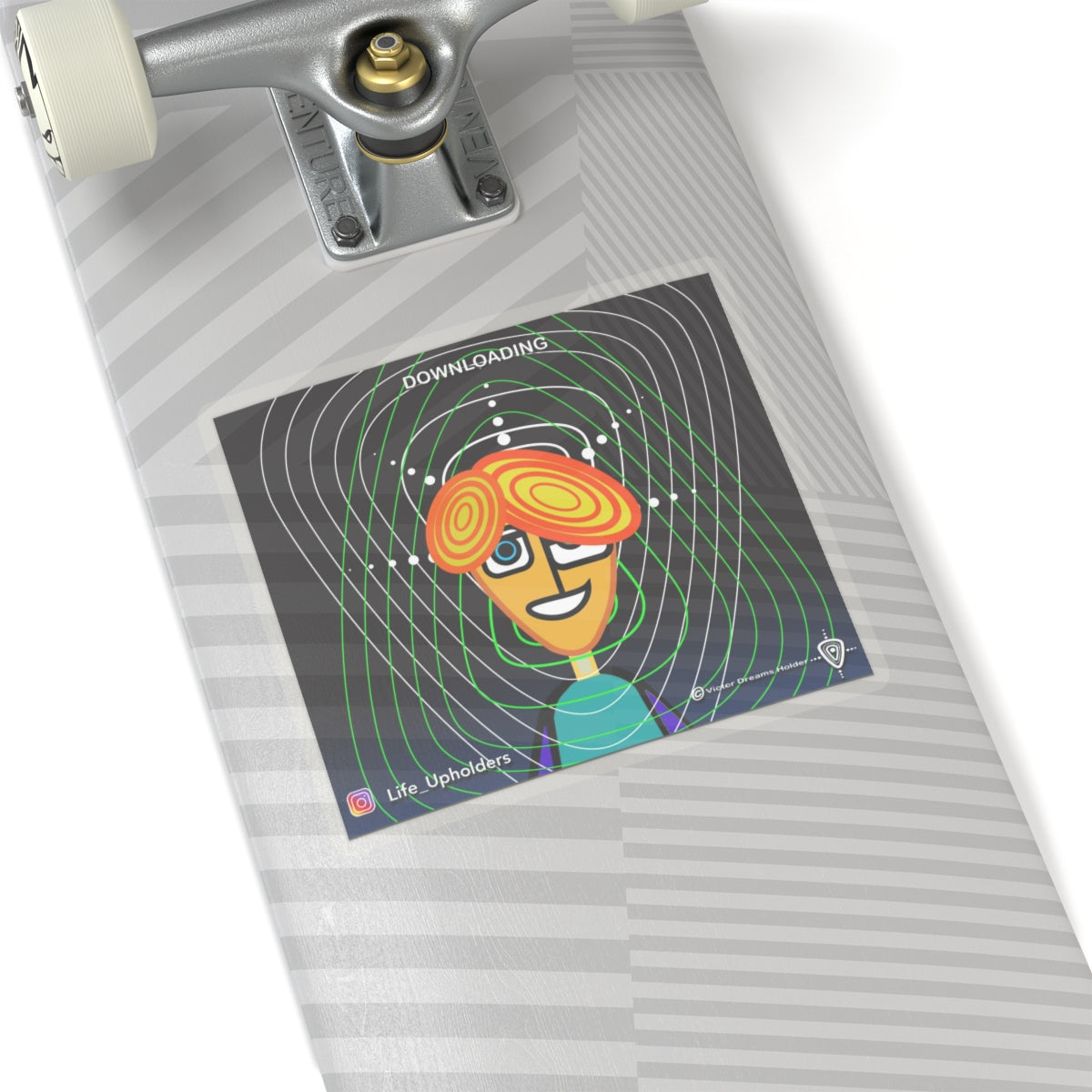 Downloading / STICKERS - VIBRANT BEINGS collection series #1