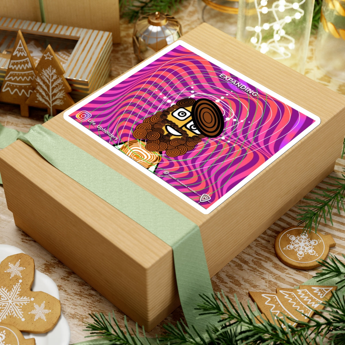 EXPANDING / STICKERS - VIBRANT BEINGS collection series #01
