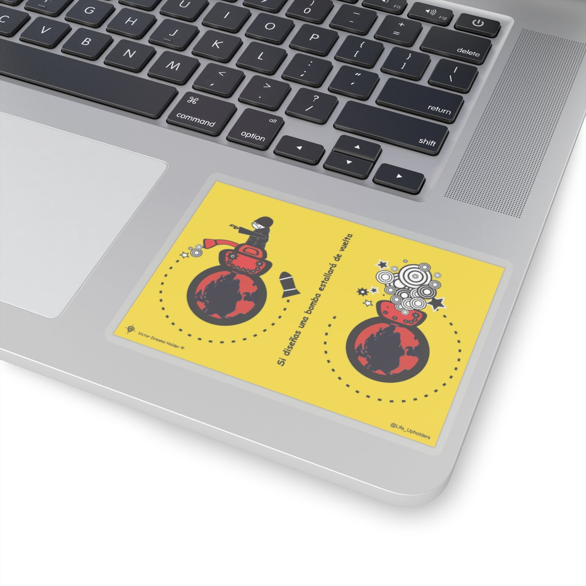 Si Diseñas una Bomba Estallará de Vuelta / Stickers comics collection series / Español
