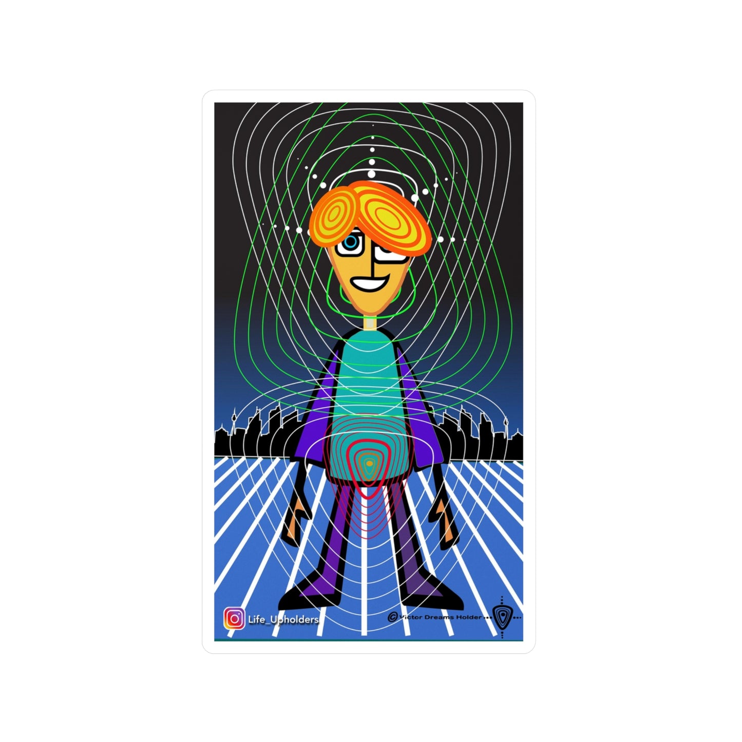 STICKERS - VIBRANT BEINGS collection series #2