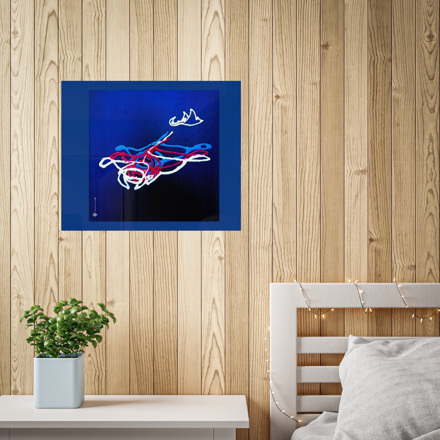 Manta-ray Family / LIFE UPHOLDERS - Ocean conservation art exhibition 2022 by Victor Dreams Holder