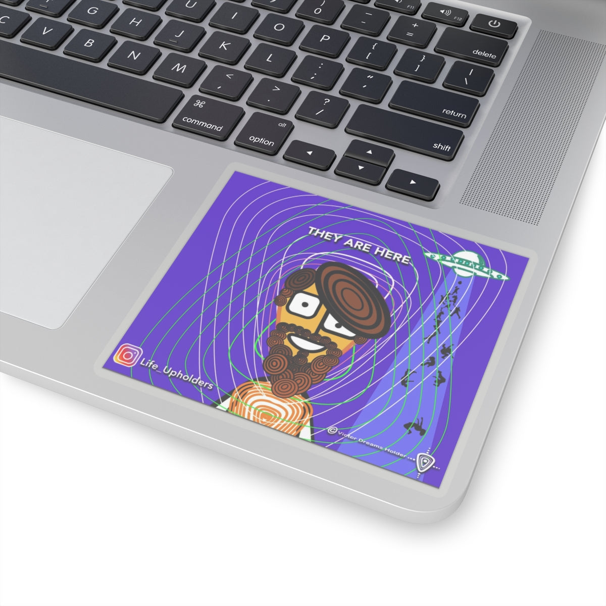 They are Here / STICKERS - VIBRANT BEINGS collection series #1