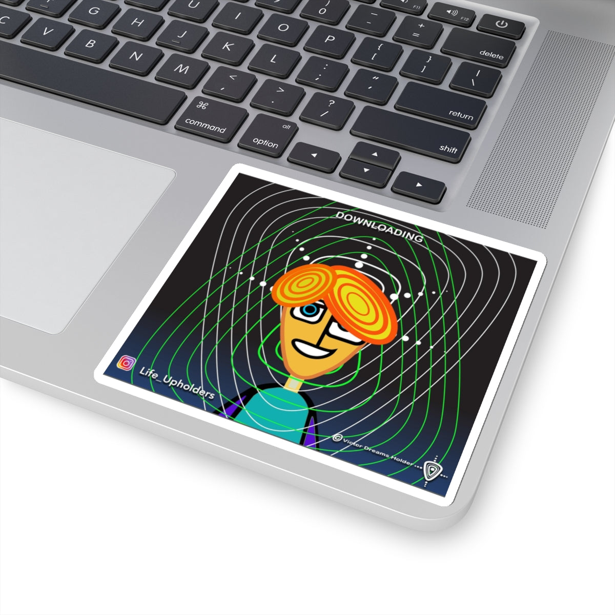 Downloading / STICKERS - VIBRANT BEINGS collection series #1