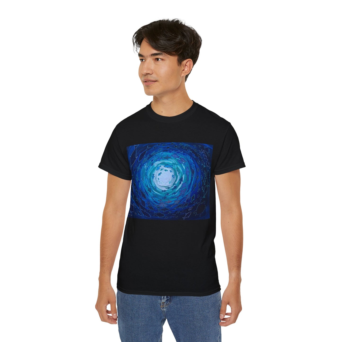 School of fishes Frequencies / Ocean conservation art / Life Upholders 2022 - 2023
