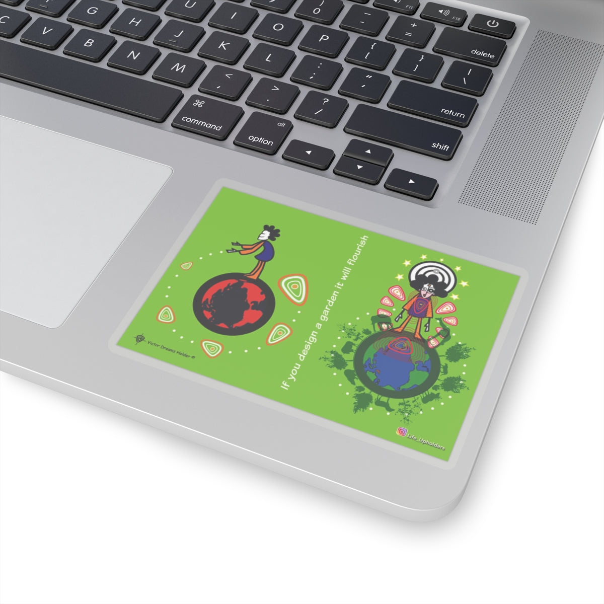 If you design a garden / Stickers comics collection series / Español