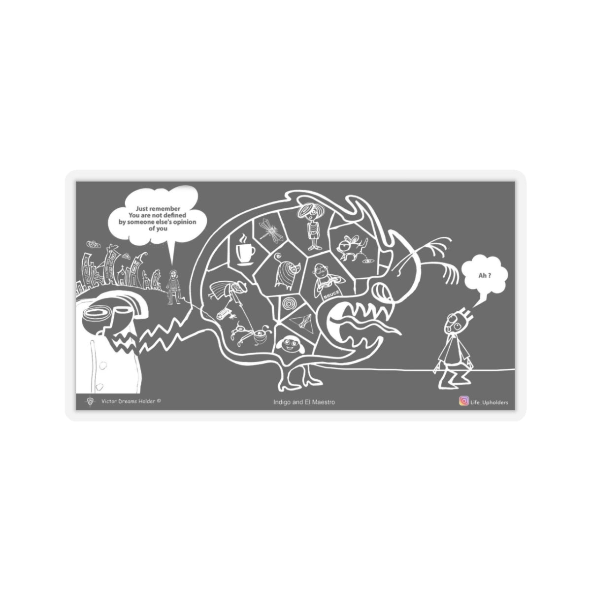 Just remember / Stickers comics collection series / English