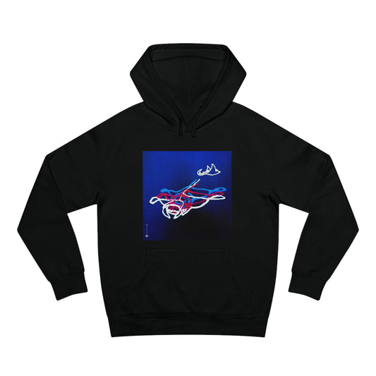 Manta-rays Family / Ocean conservation art / Life Upholders 2022 - 2023