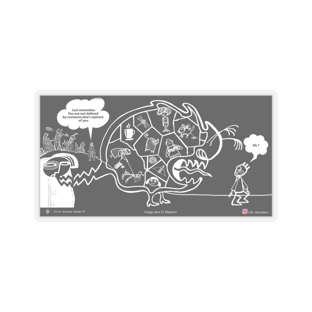 Just remember / Stickers comics collection series / English