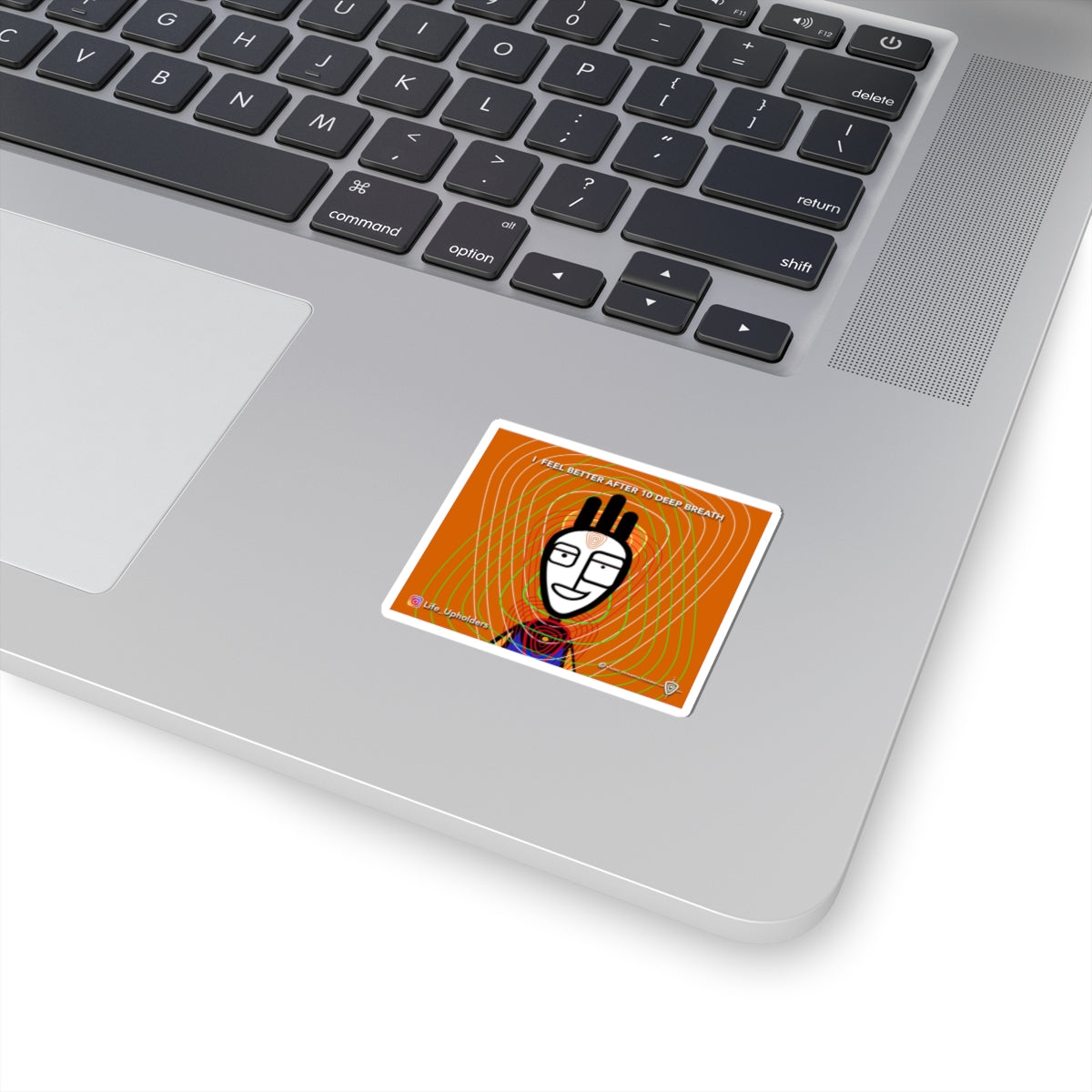 I Feel Better after 10 Deep Breath / STICKERS - VIBRANT BEINGS collection series #1