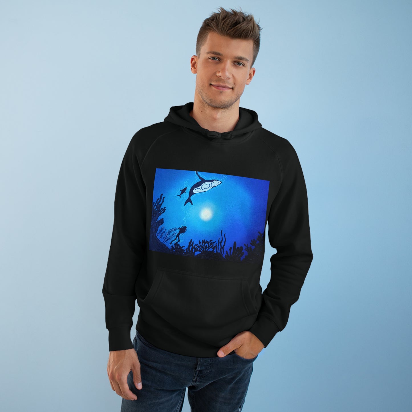 DEEP BLUE-1 / Ocean conservation art /  Life Upholders 2022-2023