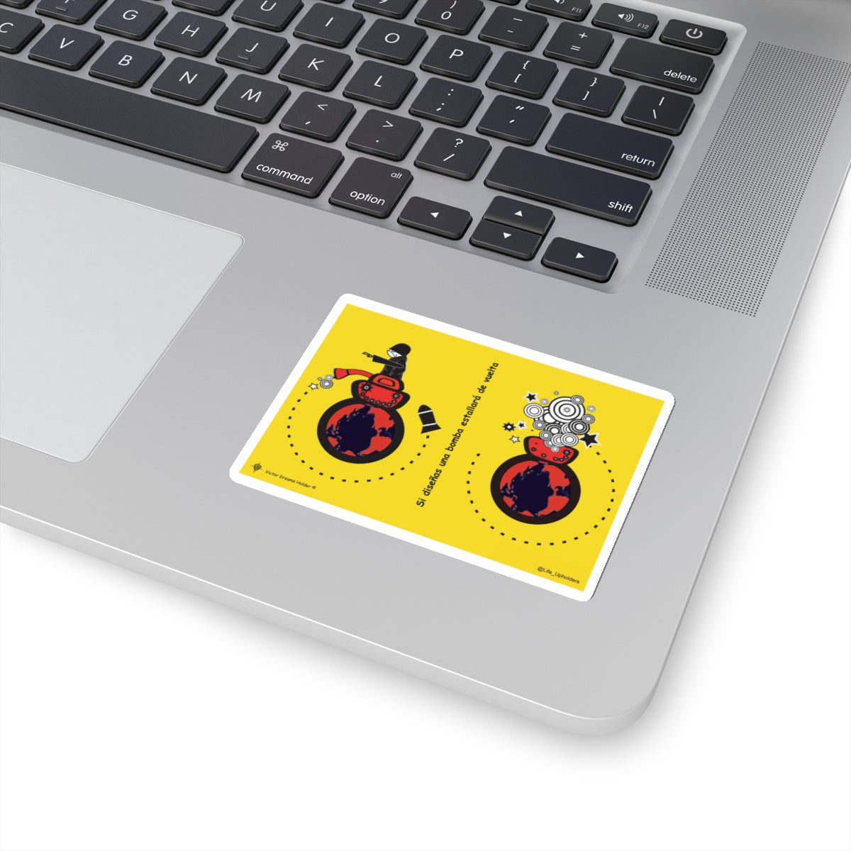 Si Diseñas una Bomba Estallará de Vuelta / Stickers comics collection series / Español