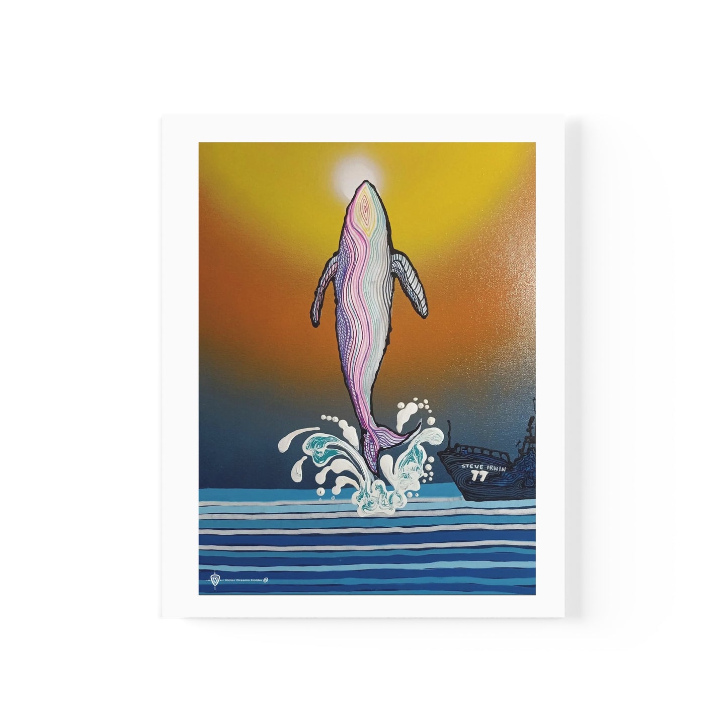 Defence, Conserve, Protect / LIFE UPHOLDERS - Ocean conservation art exhibition by Victor Dreams Holder
