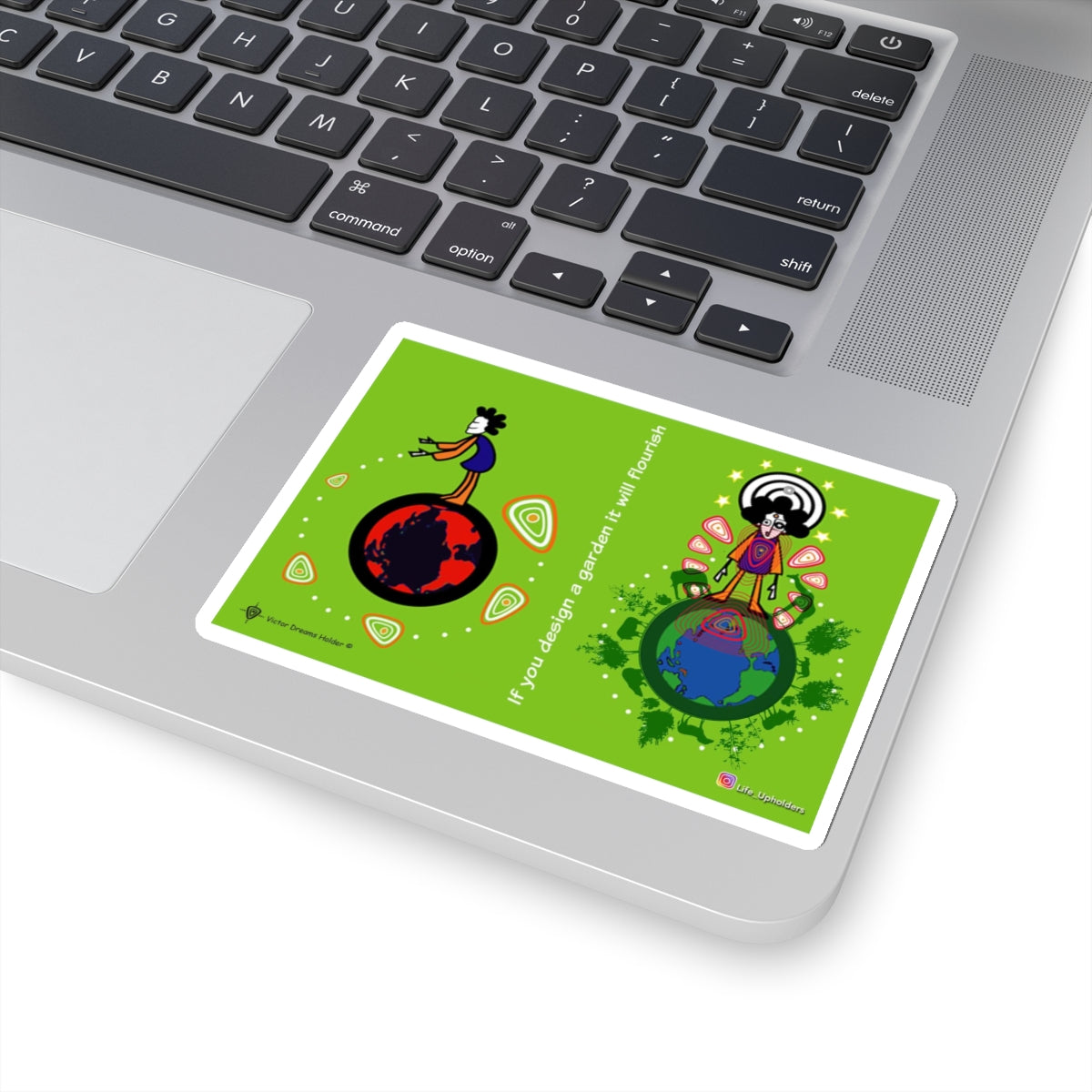 If you design a garden / Stickers comics collection series / Español