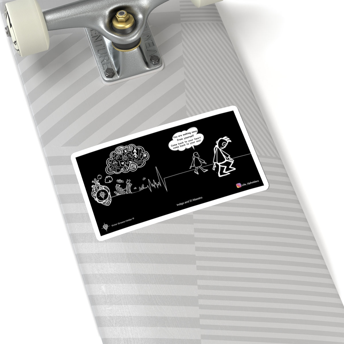 You are walking away / Stickers comics collection series / English