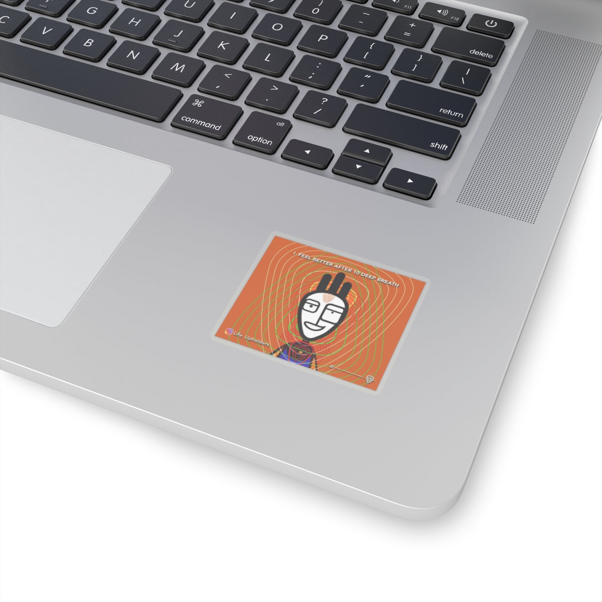 I Feel Better after 10 Deep Breath / STICKERS - VIBRANT BEINGS collection series #1